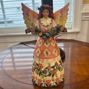 Jim Shore Heartwood Creek Vintage 2002 “Angel of Gratefulness”